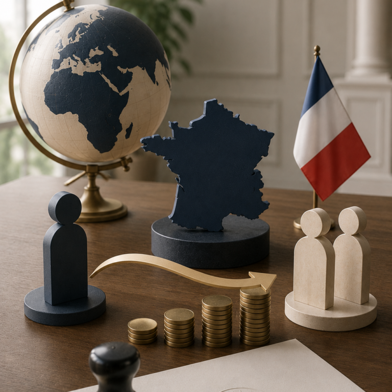 Associé étranger participant à l’augmentation de capital d’une société française